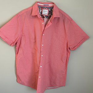 Men's S/S Shirt DENIM & FLOWER Ricky Singh Sz LG Excellent Condition